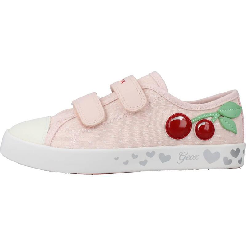 Zapatillas niña Geox Jr Ciak Girl Rosa