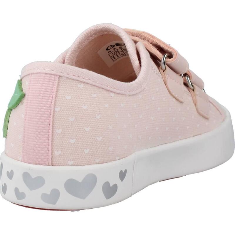 Zapatillas niña Geox Jr Ciak Girl Rosa