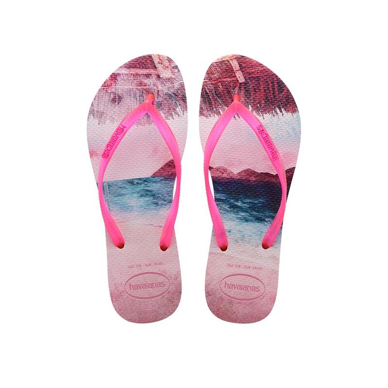 HAVAIANAS - WOMEN SLIM PAISAGE CANDY PINK