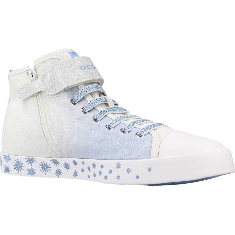 Zapatillas niña Geox Jr Ciak Girl D Blanco