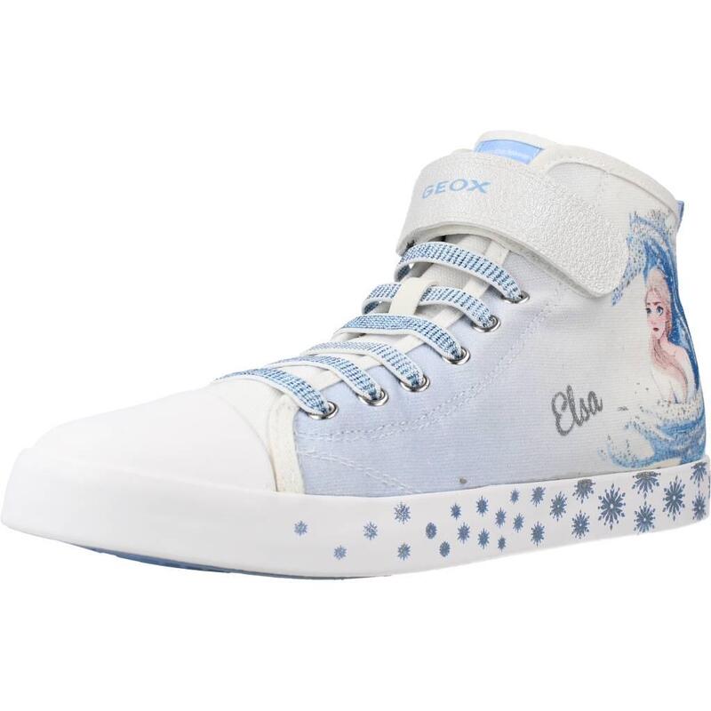 Zapatillas niña Geox Jr Ciak Girl D Blanco