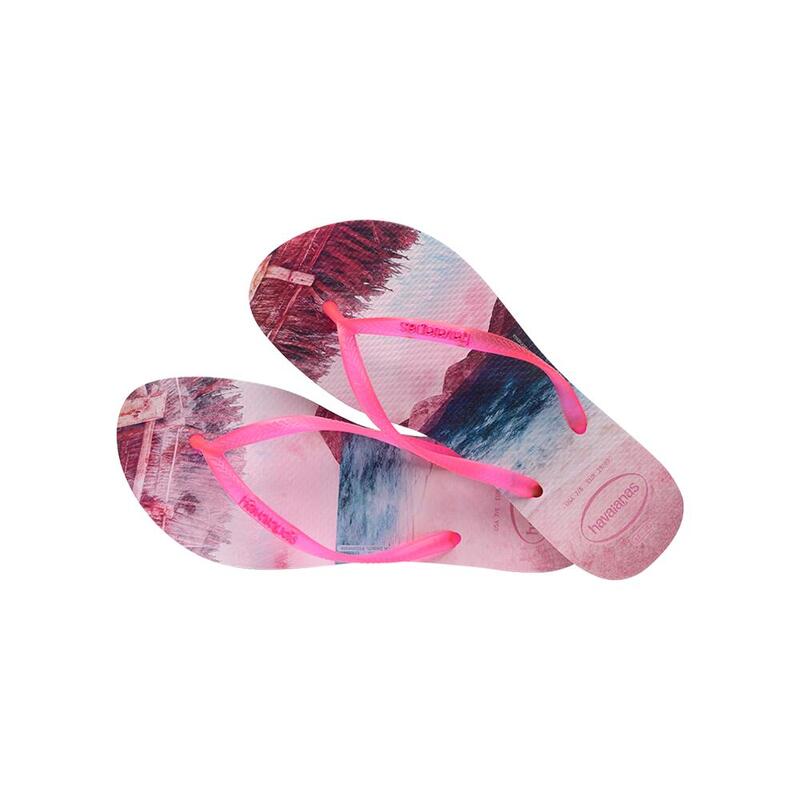 HAVAIANAS - WOMEN SLIM PAISAGE CANDY PINK