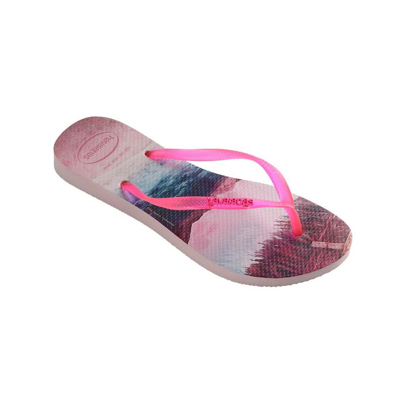 HAVAIANAS - WOMEN SLIM PAISAGE CANDY PINK