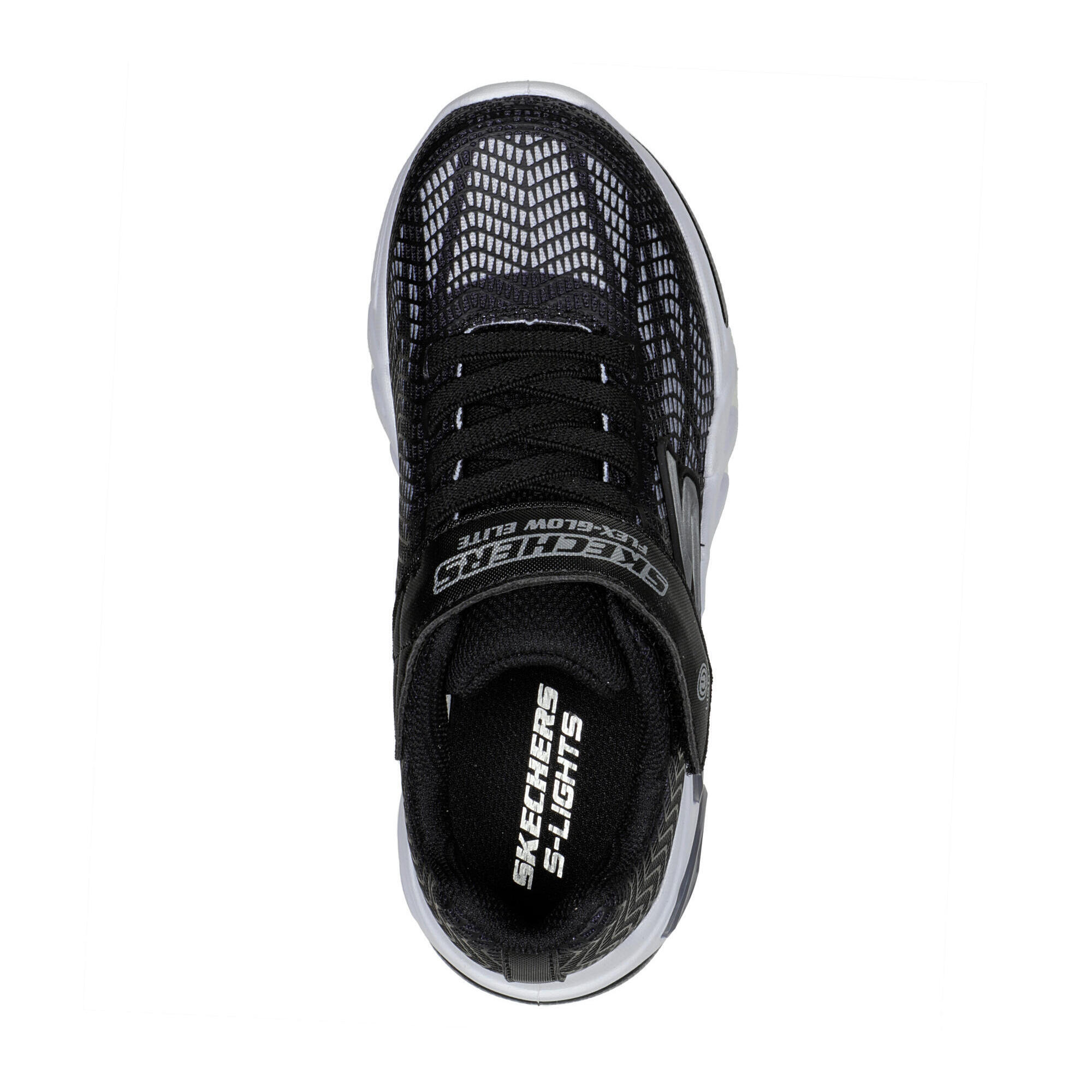 Kids FLEX-GLOW ELITE VORLO Sneakers Black / Silver