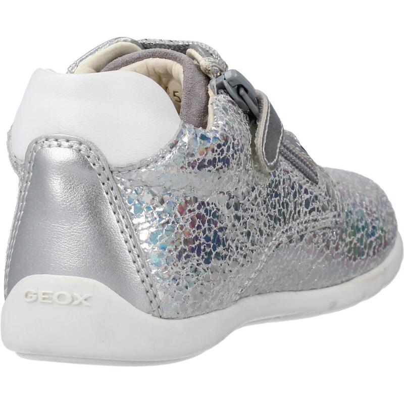 Zapatillas niña Geox B Kaytan G. B Plata