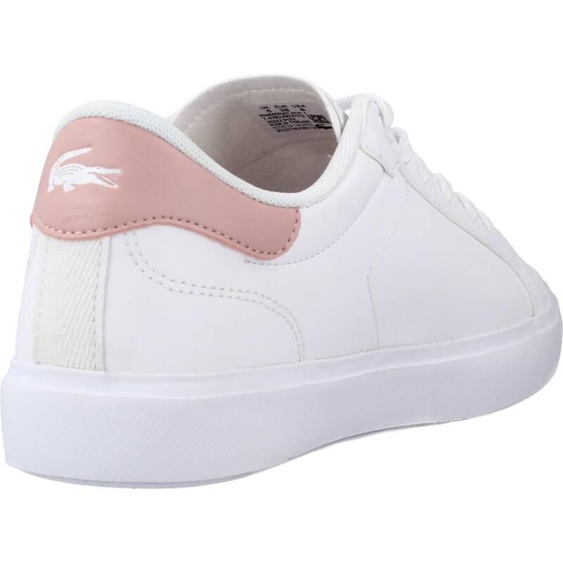 Zapatillas mujer Lacoste Powercourt 0721 1 Suj Blanco