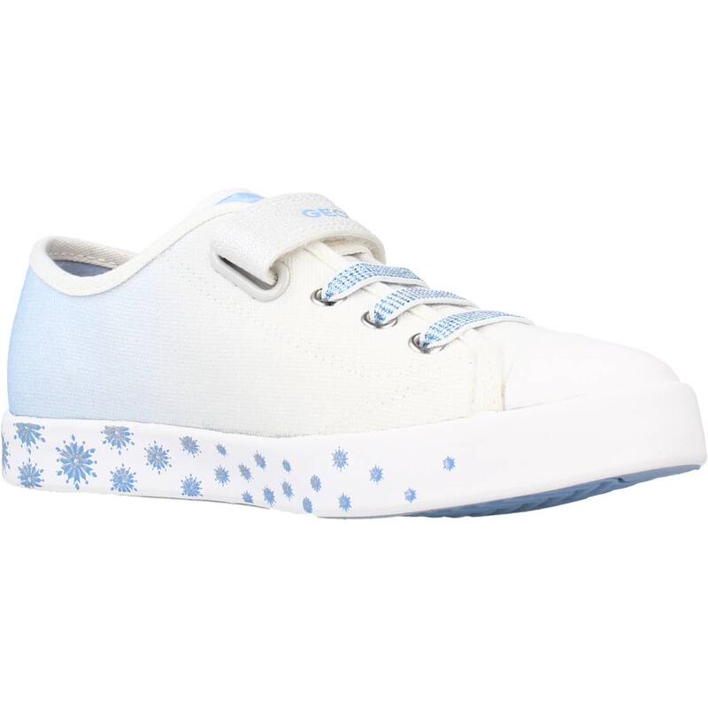 Zapatillas niña Geox Jr Ciak Girl A Blanco