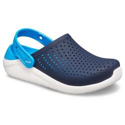 LiteRide Clog (Kids) Navy/White