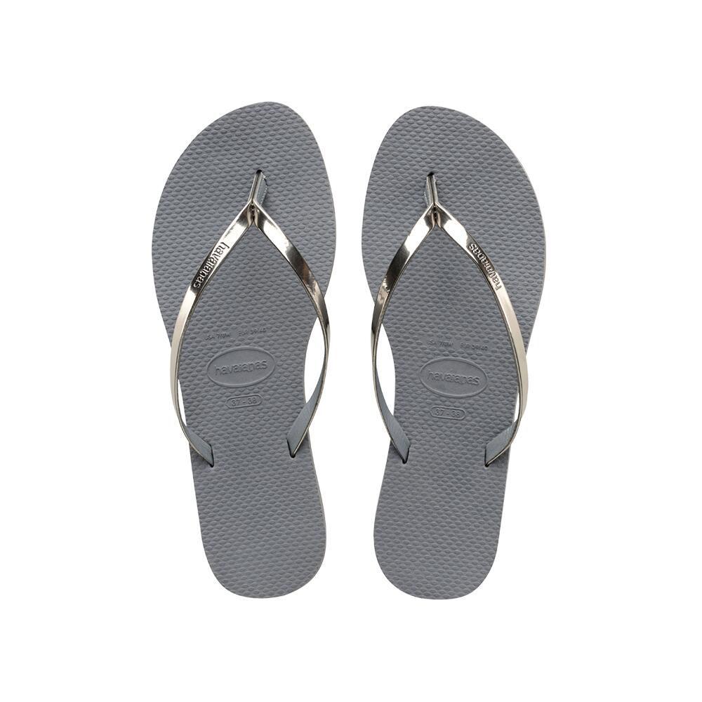 HAVAIANAS WOMEN YOU METALLIC STEEL GREY Decathlon