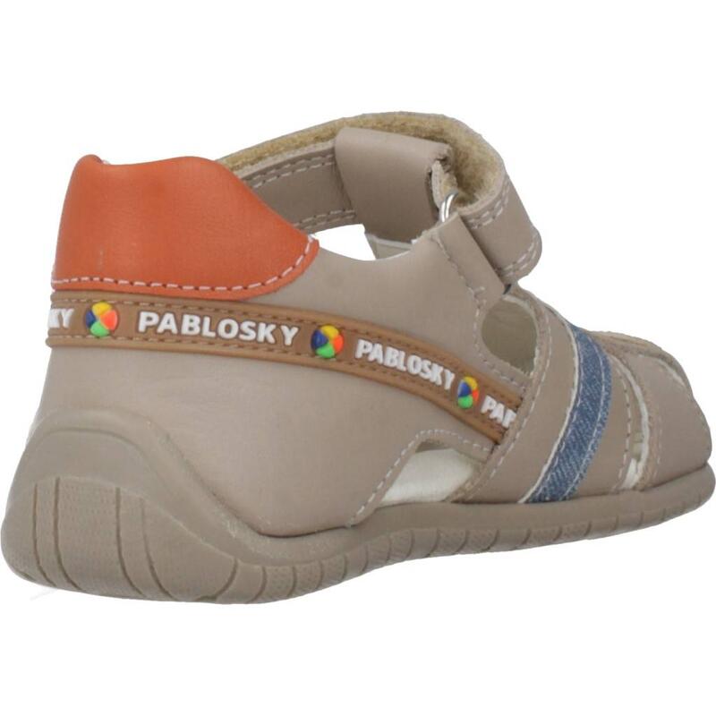 Sandalias Niño Pablosky 070833 Marron Claro