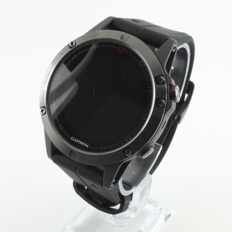 Segunda Vida - Relógio Garmin Fenix 5 47mm GPS Acier - Prata/Preto - Razoável