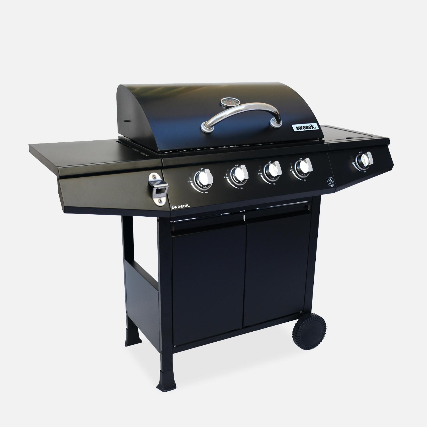 Barbecue a gás de 4 queimadores - treville
