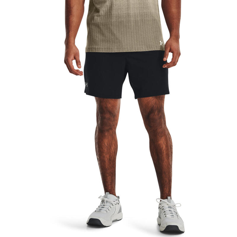 Korte broek Under Armour Vanish Woven 6in Shorts, Zwart, Mannen