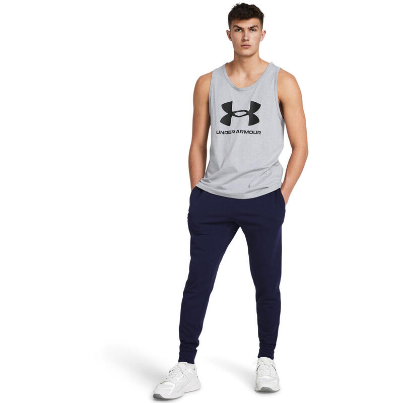 Pantalon Under Armour Rival Terry Jogger, Bleu, Hommes