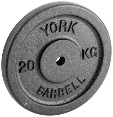 York 20KG Cast Iron Disc Single