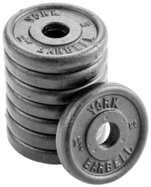 York 1.25KG Cast Iron Disc Single
