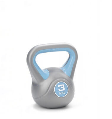 York 3KG Vinyl Kettlebell
