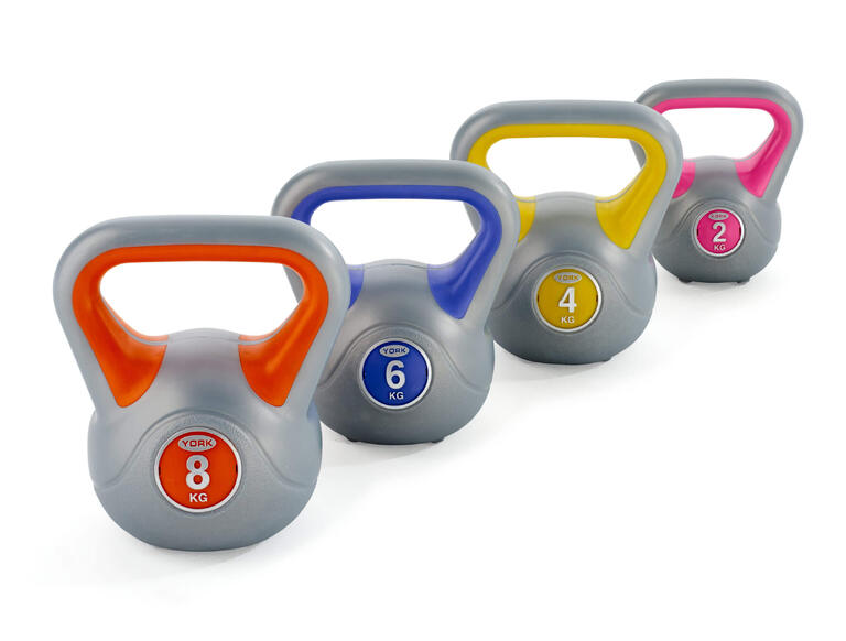 York vinyl kettlebell set 2-8 kg