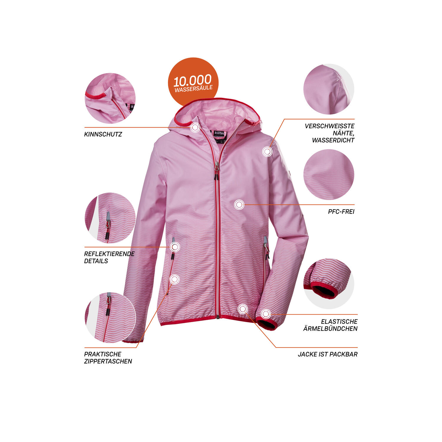 Outdoorjacke KOS 211 GRLS JCKT 6/6