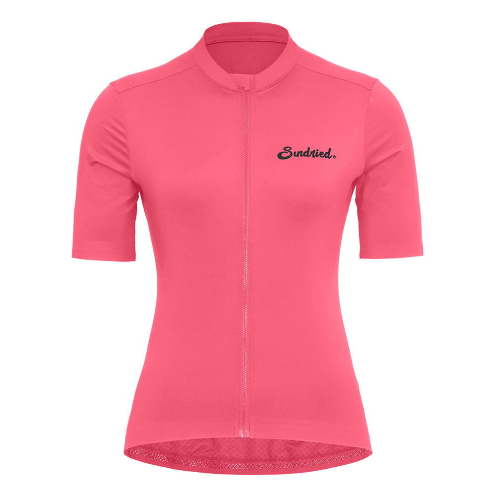 SUNDRIED Sport Pianura Womens Pink Short Sleeve Cycle Jersey