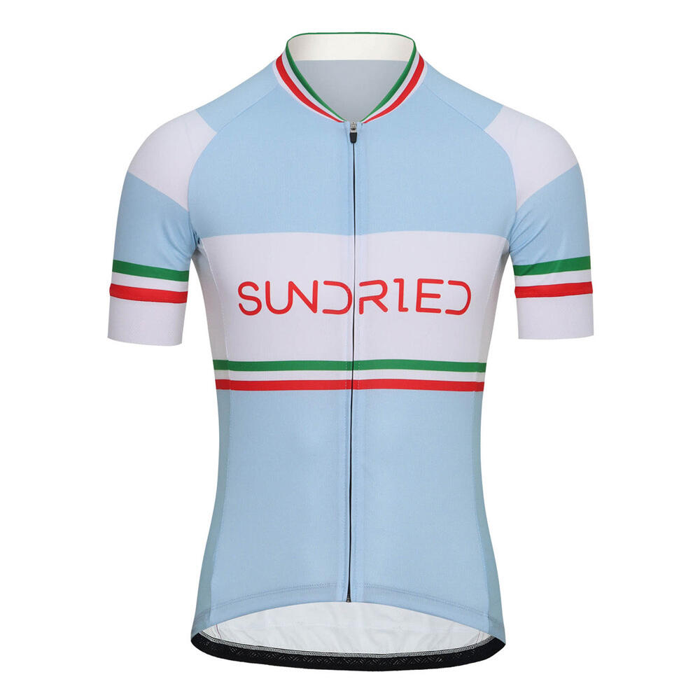 SUNDRIED Ice Stripe Mens Short Sleeve Cycle Jersey