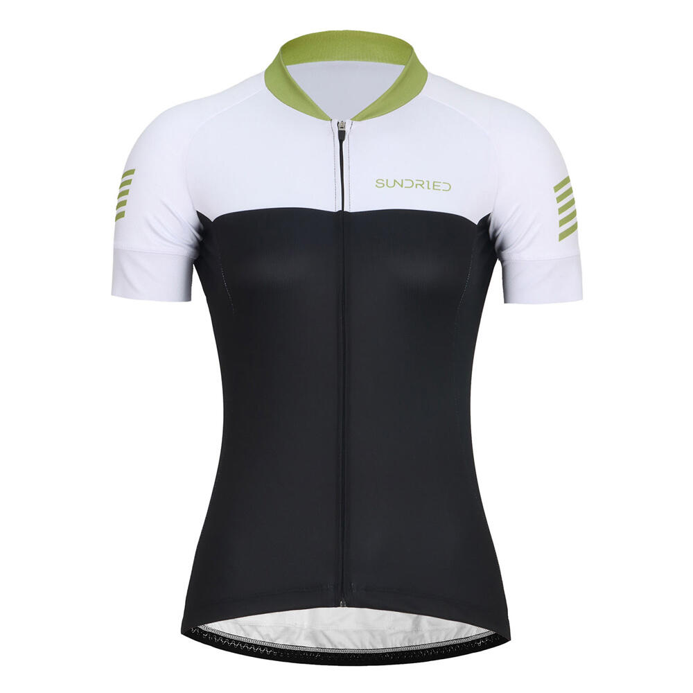 SUNDRIED Retro Womens Short Sleeve Training Cycle Jersey