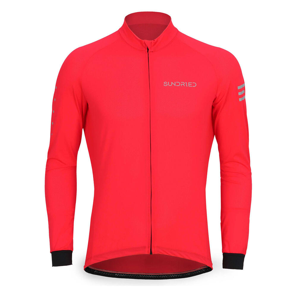 Decathlon long sleeve cycling jersey hot sale