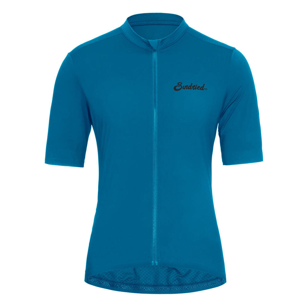 SUNDRIED Sport Pianura Mens Blue Short Sleeve Cycle Jersey