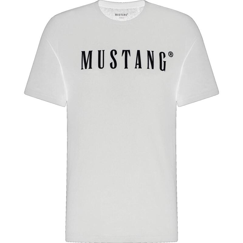 Bawełniana koszulka dla mężczyzn Mustang