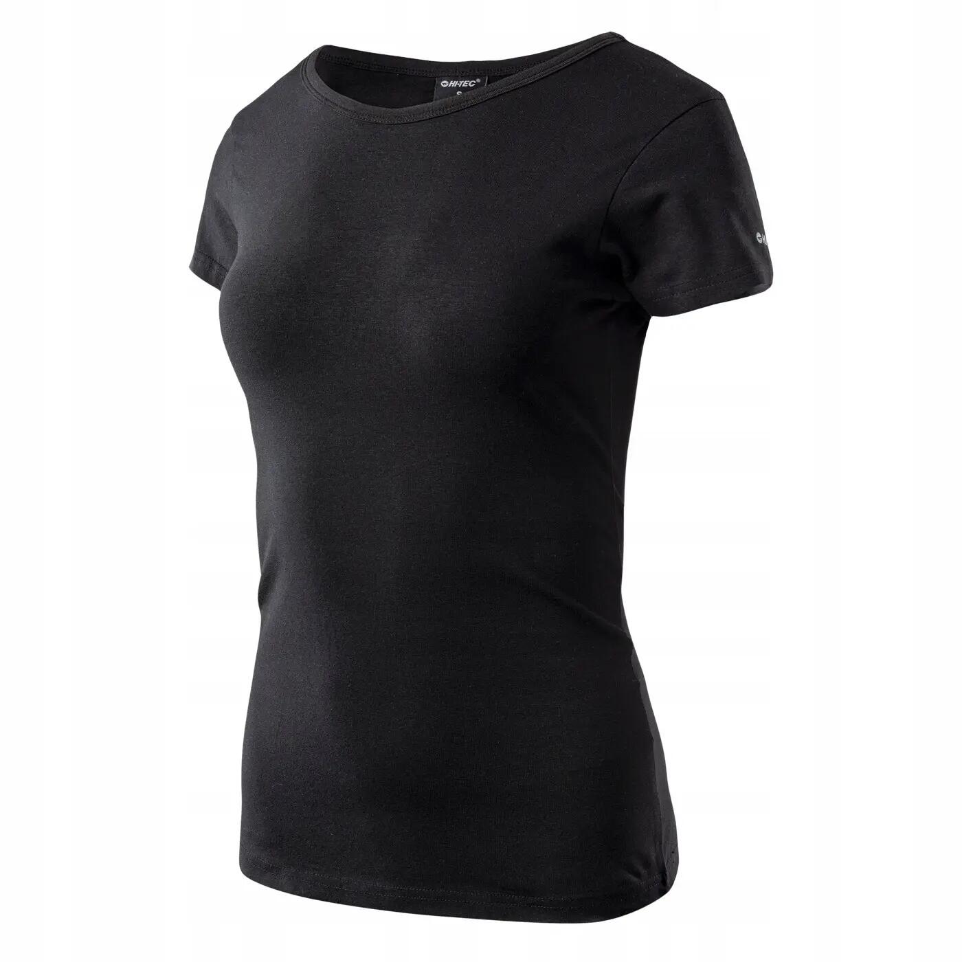 Maglietta Donna Hi-Tec Lady Puro Nero 4/4