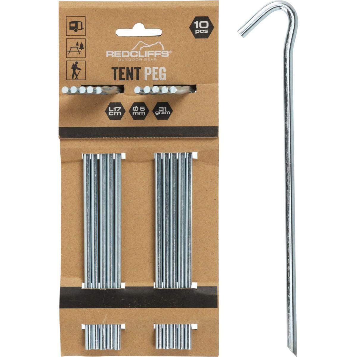 Redcliffs tent peg set of 10 pieces. 2/7