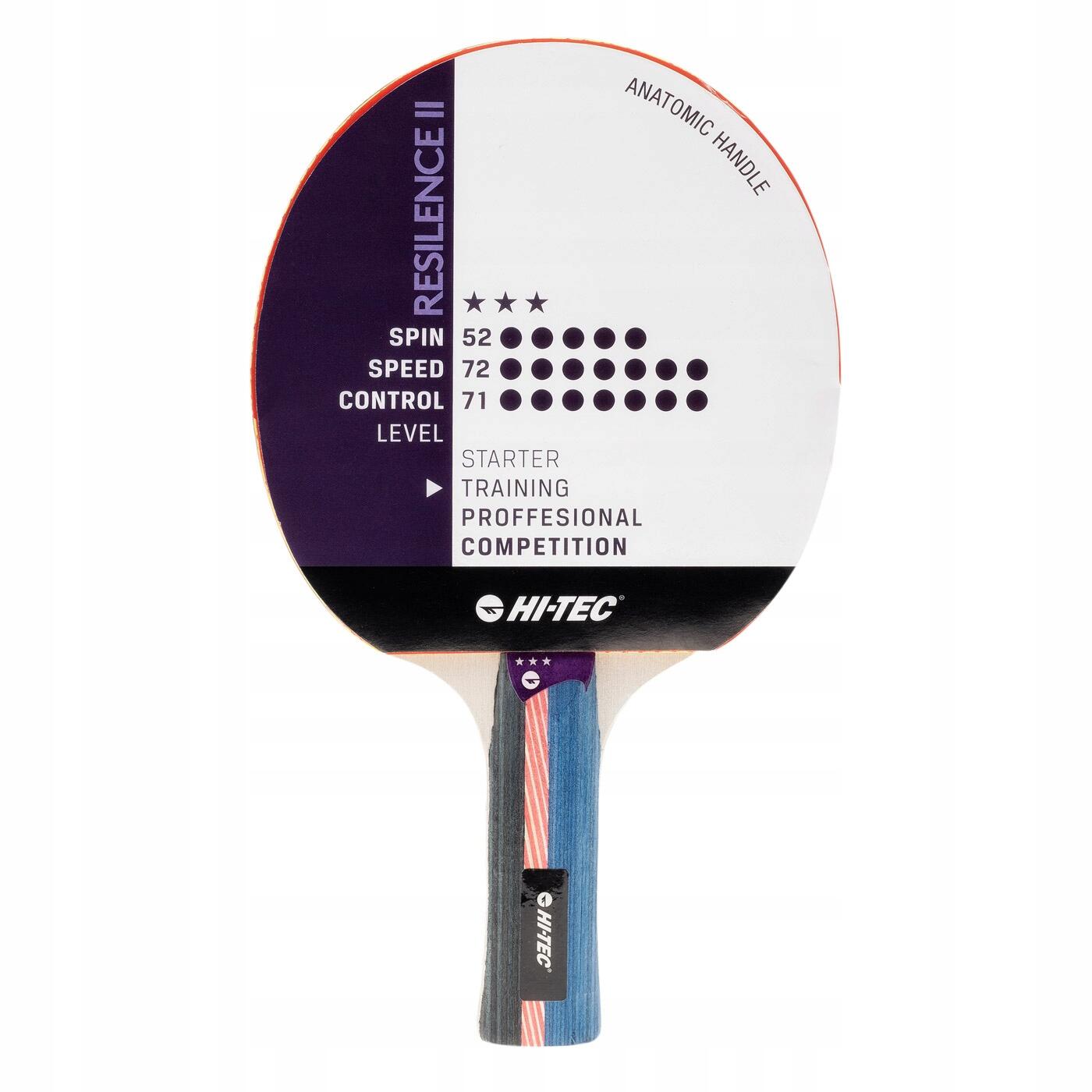 Tischtennisschläger Hi-Tec Resilence II 3/5