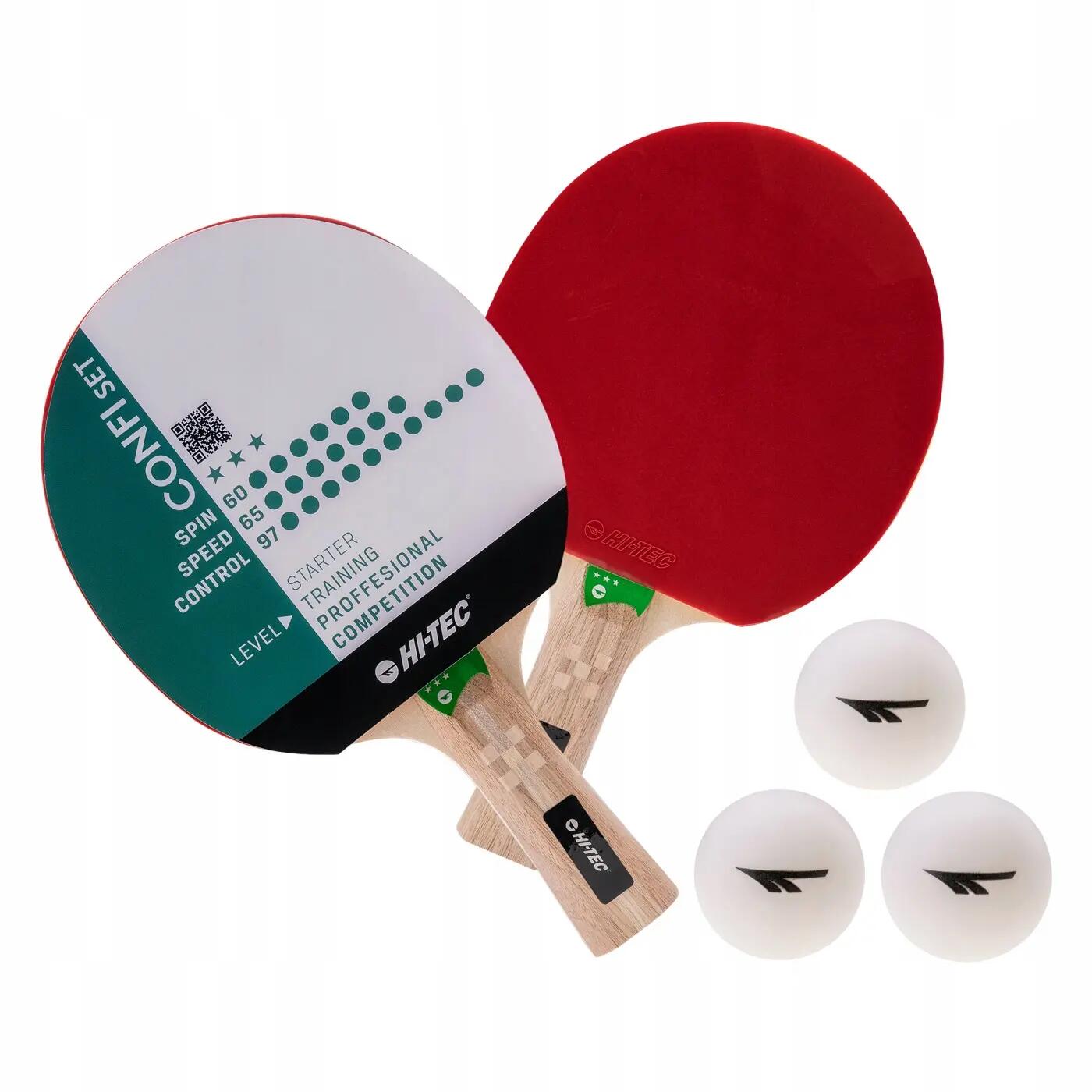 Raquette de tennis de table Hi-Tec Confi Set 2/5