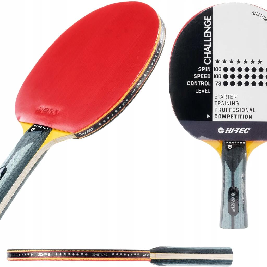 Hi-Tec CHALLENGE Table Tennis Racket
