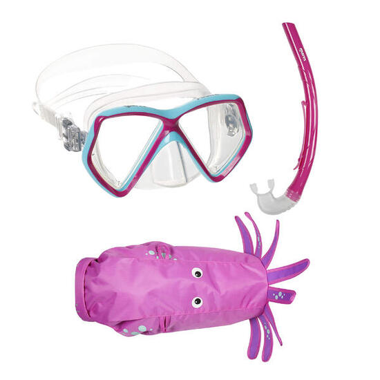 Set snorkeling per bambini Mares Combo Zoo