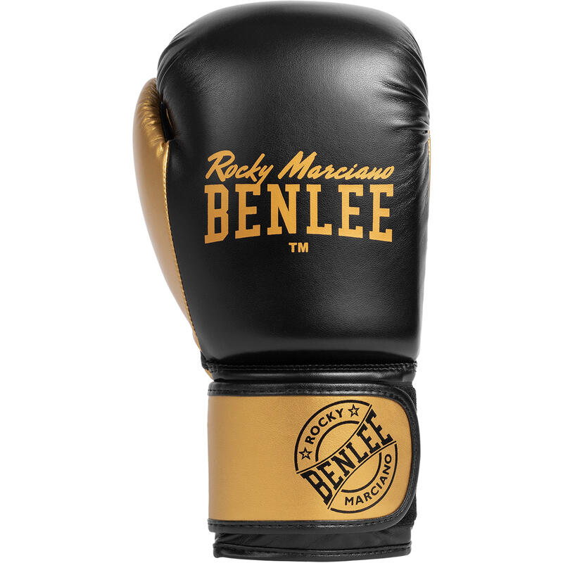 Guantes de boxeo Benlee Carlos 12 oz negro/oro