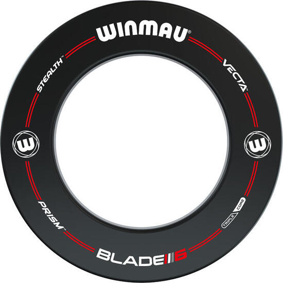 Winmau Dartbord catchring Pro-Line Zwart