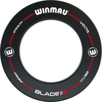 Winmau dartbord catchring pro-line zwart