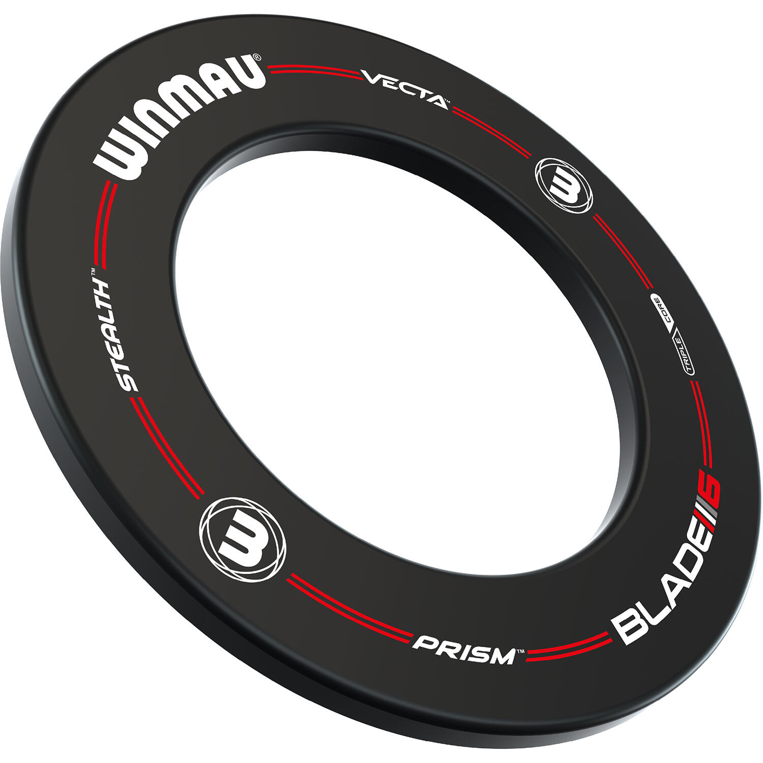 Winmau Dartbord catchring Pro-Line Zwart 4/7
