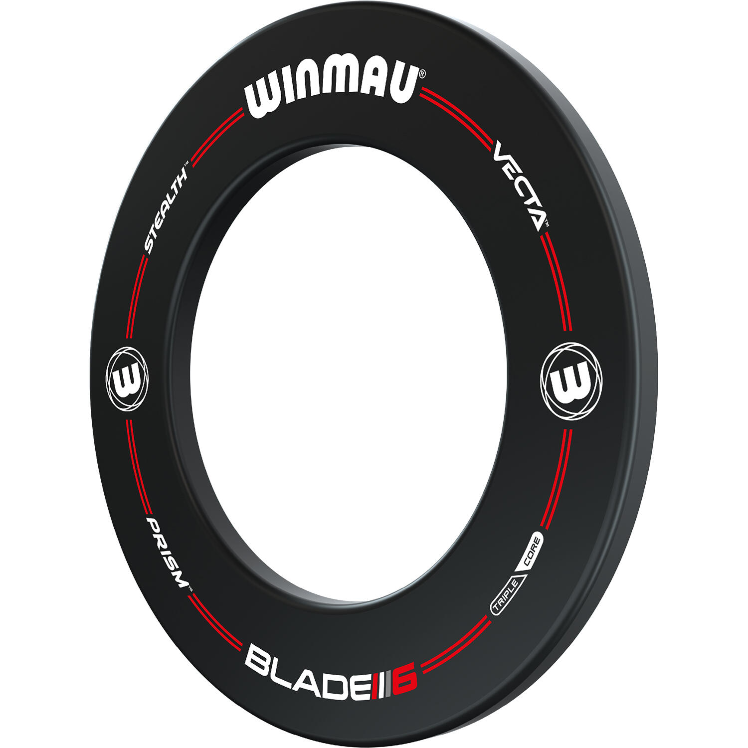 Winmau Dartbord catchring Pro-Line Zwart 3/7