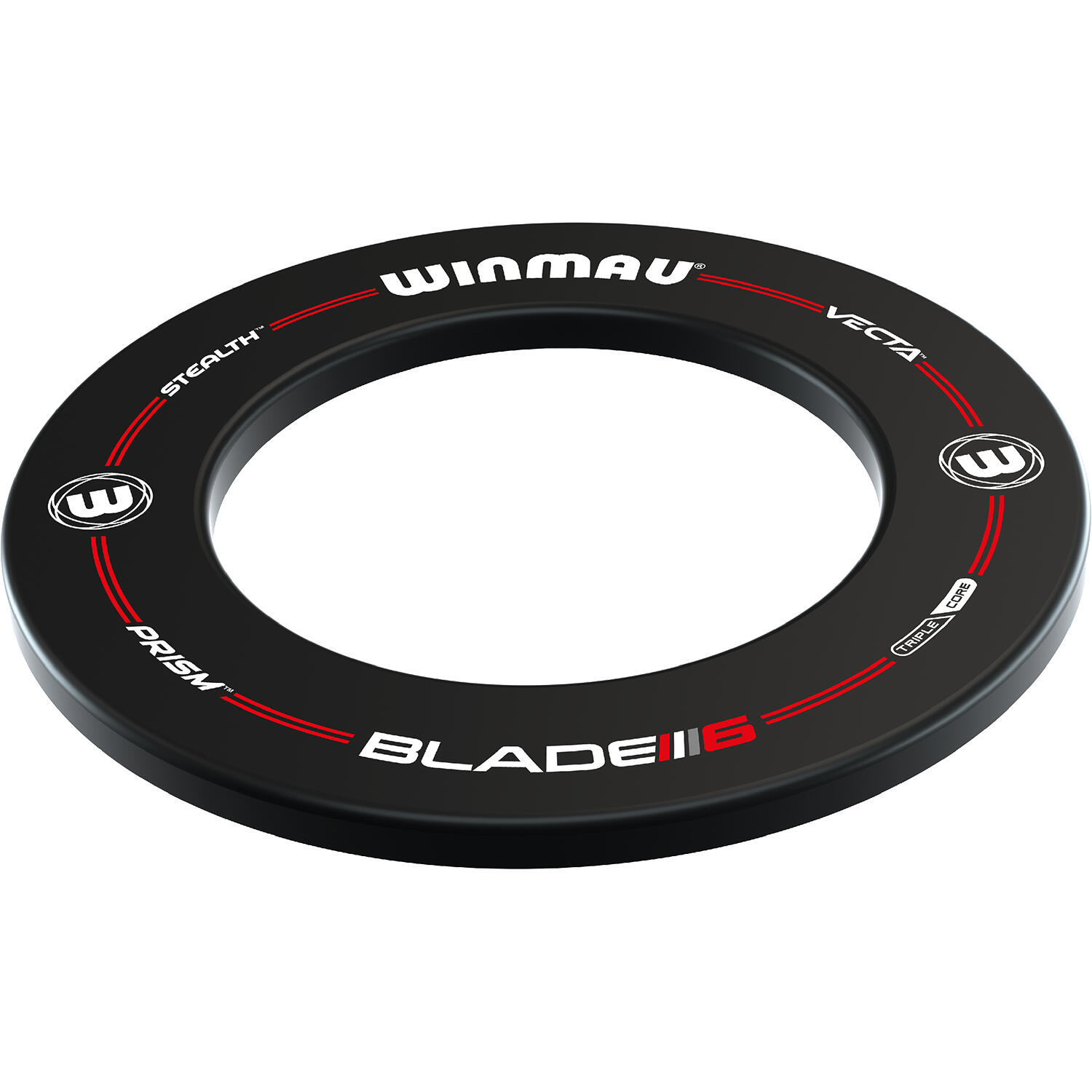 Winmau Dartbord catchring Pro-Line Zwart 6/7