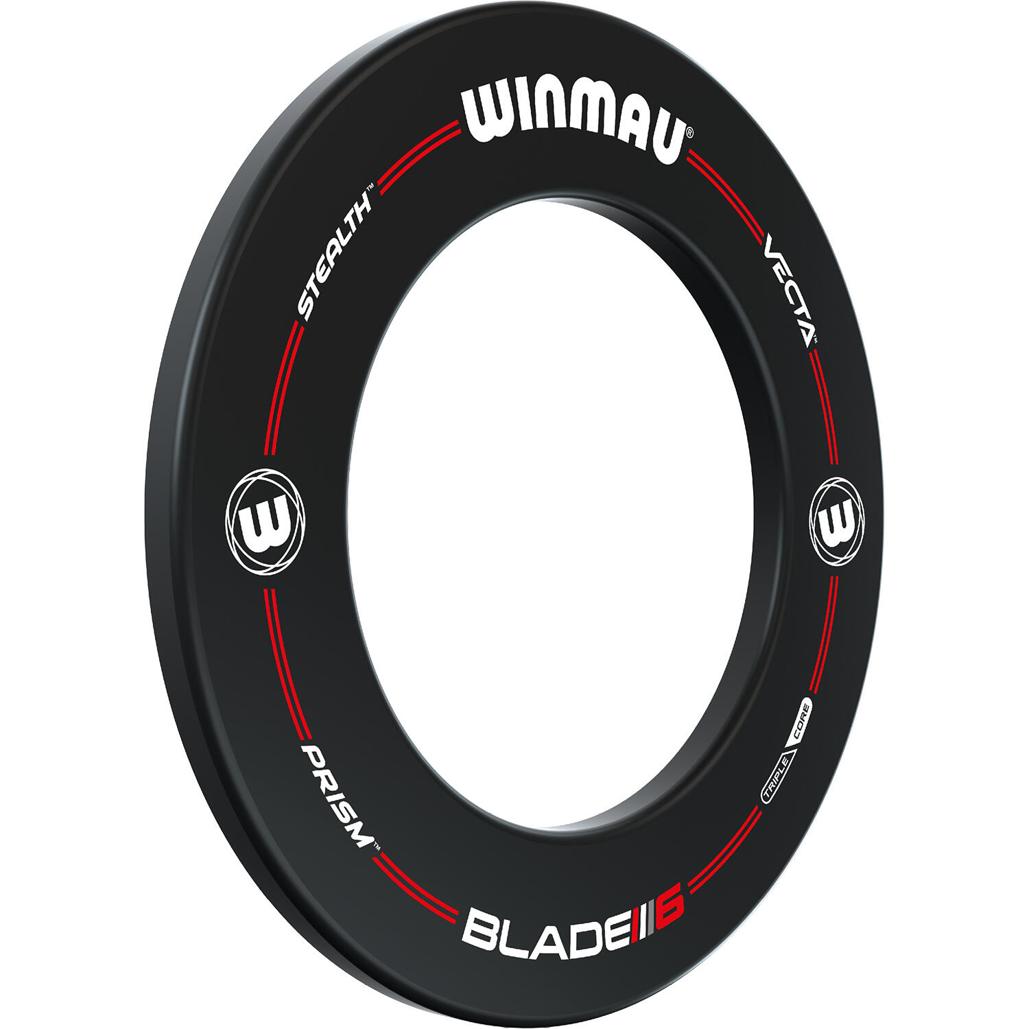 Winmau Dartbord catchring Pro-Line Zwart 2/7