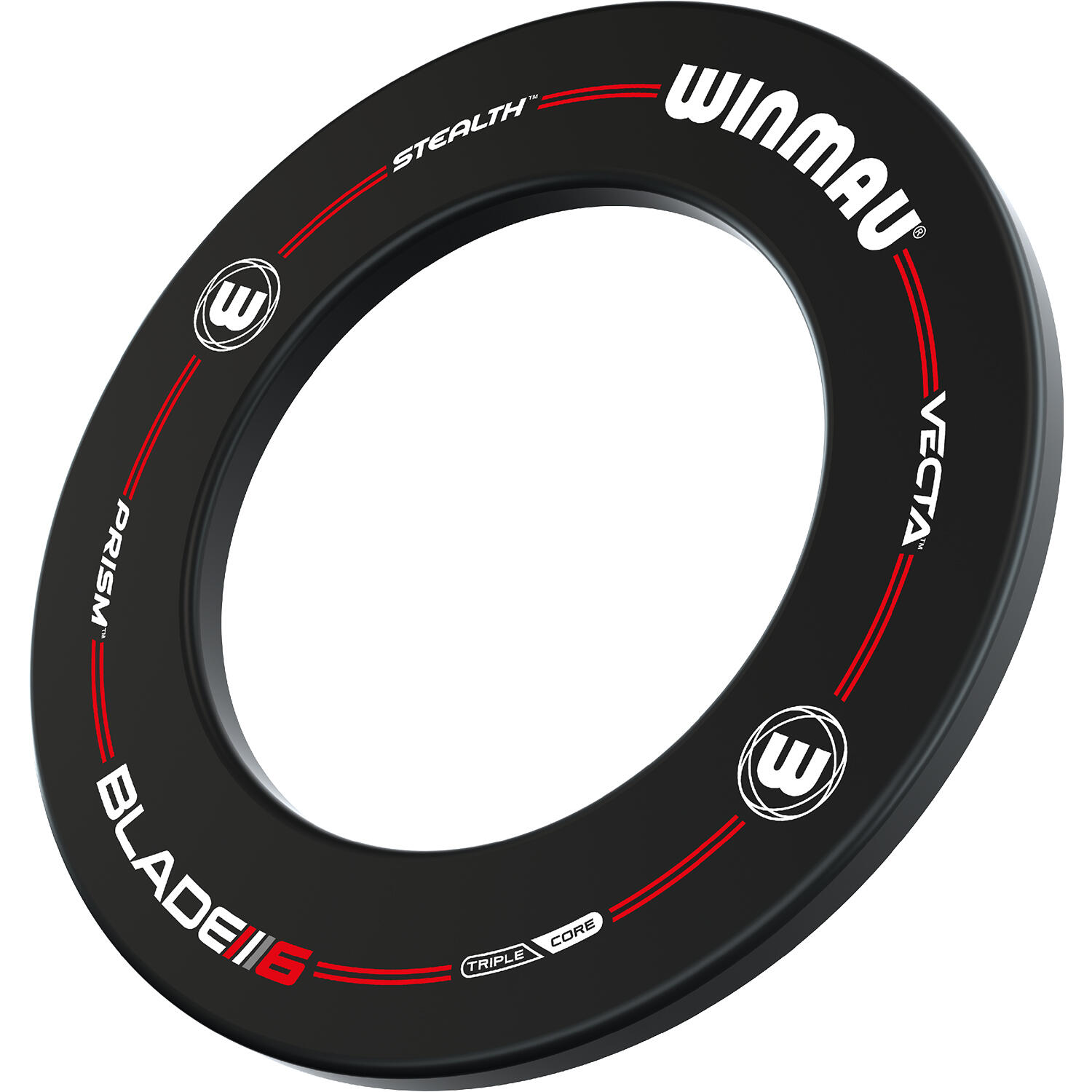 Winmau Dartbord catchring Pro-Line Zwart 5/7