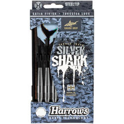 Fléchettes pointes en acier - Silver Shark multicolore adultes