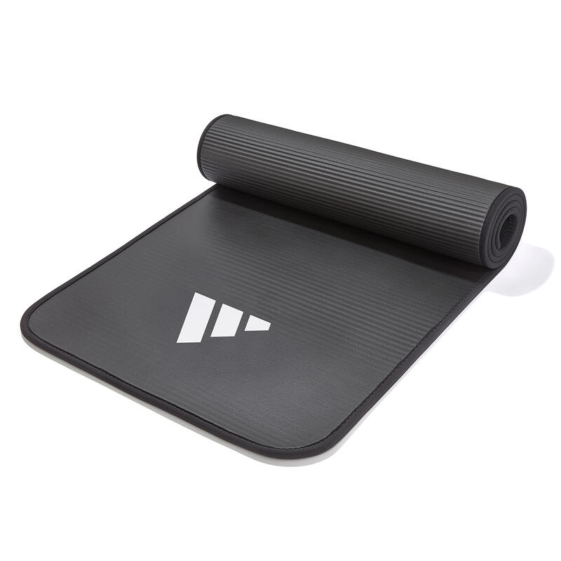 Adidas core training mat zwart 10 mm