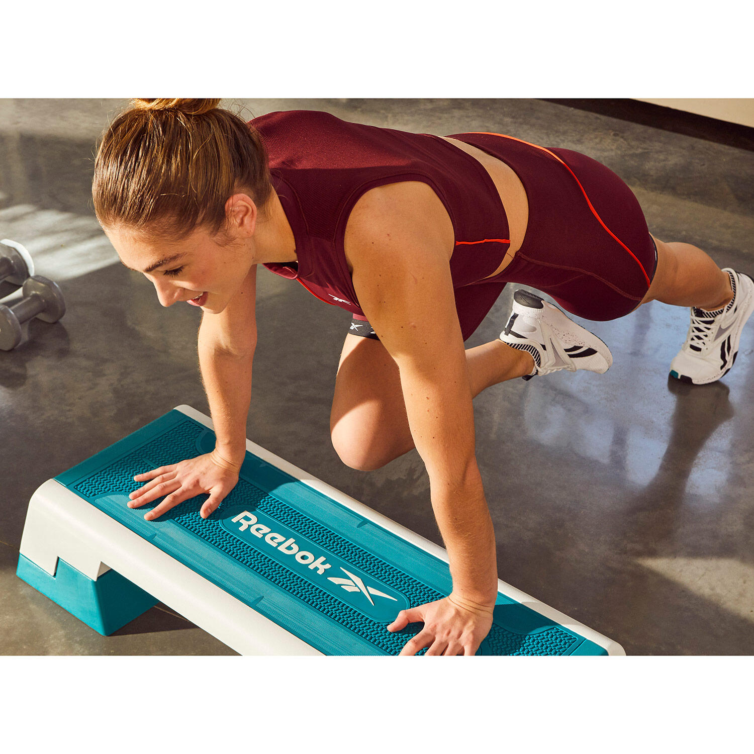 Reebok Step aerobic Studio Turkoois 6/7