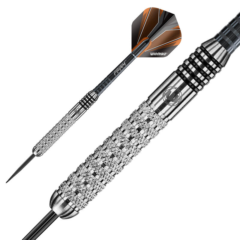 Winmau Dardos punta de acero Barbarian Inox