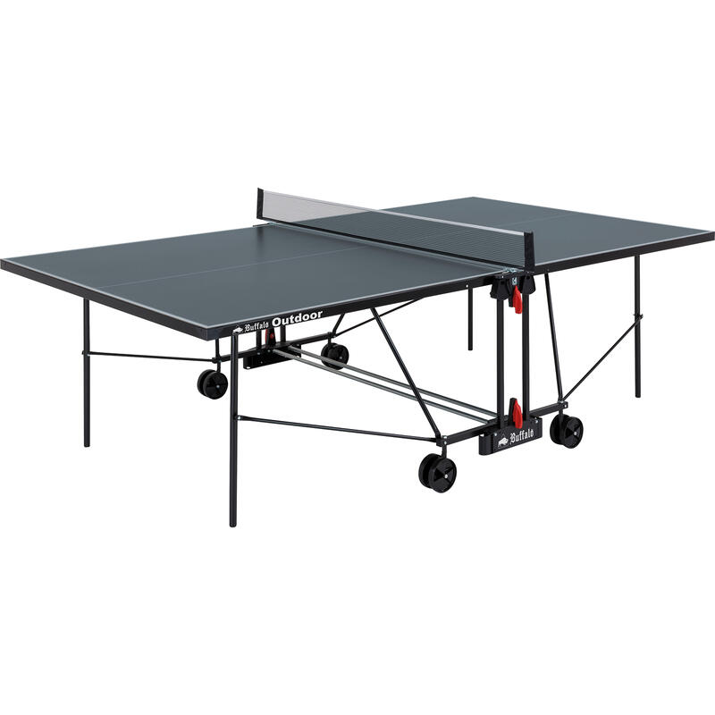 Buffalo Basic mesa de ping-pong de exterior gris