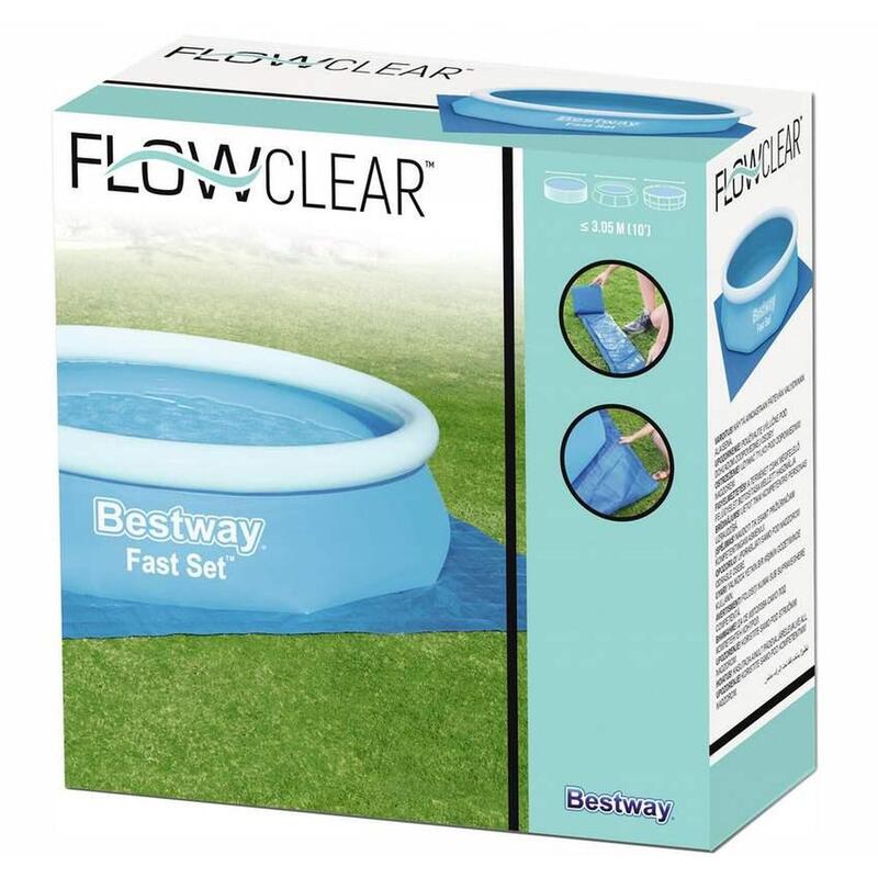 Bestway Flowclear Bodenplane 335 x 335 c m