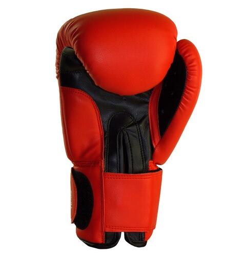 Guantoni da boxe Rodney 16oz rosso/nero 2/5